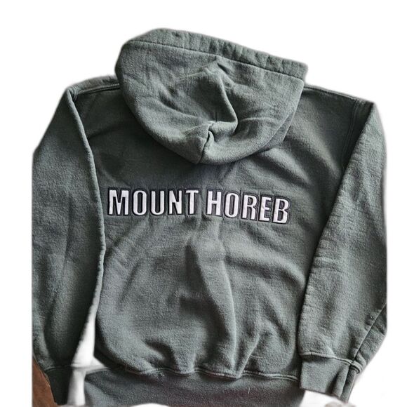 Youth Med Dark Green Hoodie, Mount Horeb - Picture 2 of 3